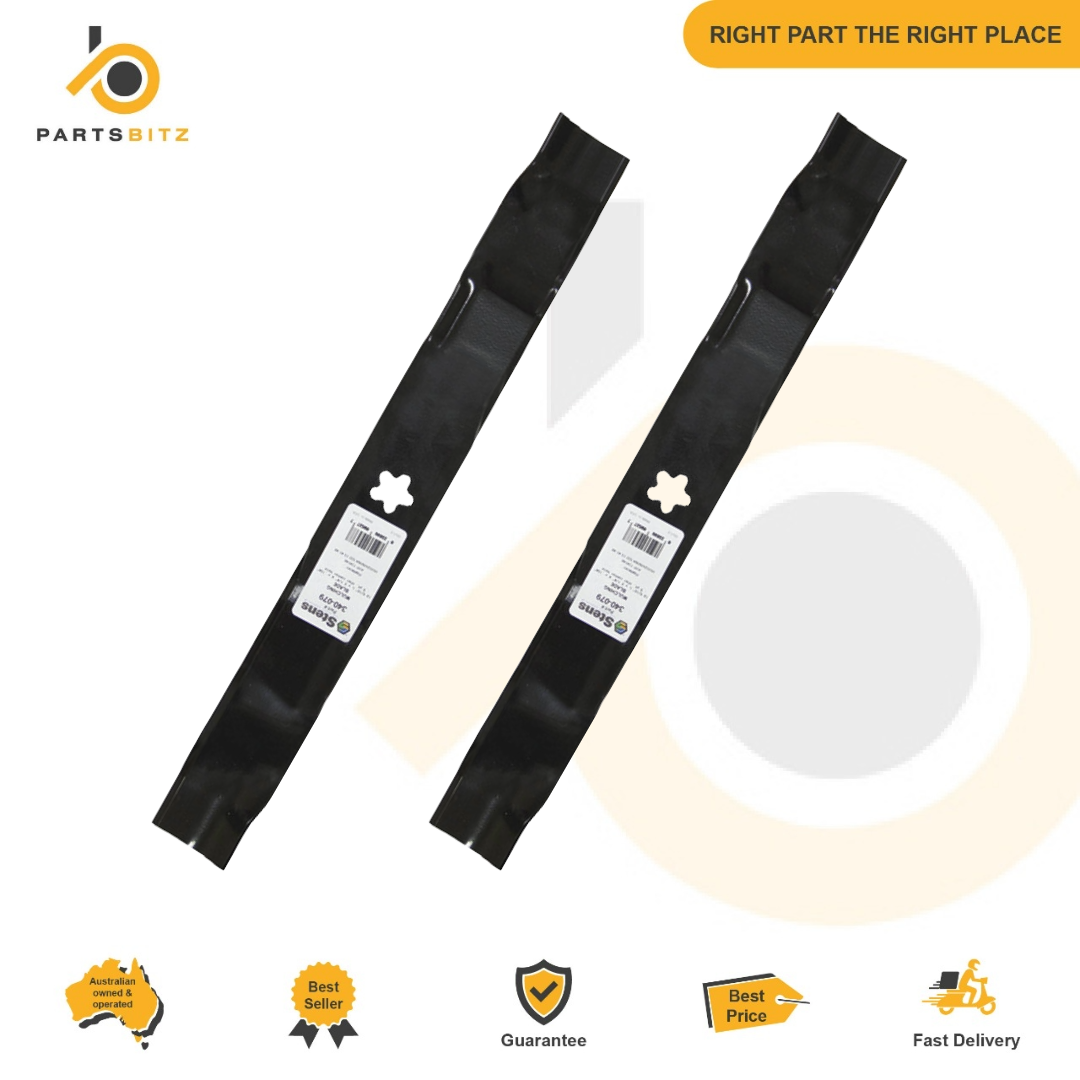 2 X 38" Mulching Blade Fit  Husqvarna , Poulan Pro 532 13 41-48 134148 - Parts bitz