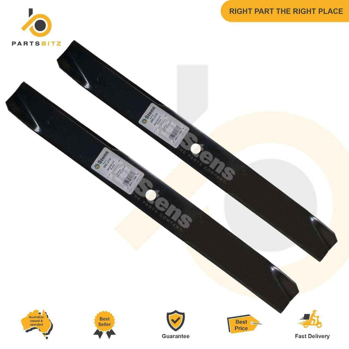 2 X Blades for Toro 42" Inch Ride on Mowers  106-2247 106-2247-03 - Parts bitz