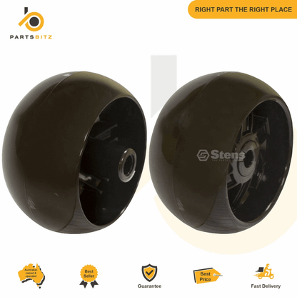 2 X Deck Wheels For Husqvarna Mowers 589527301 74873 532 13 39-57 532 17 48-73 - Parts bitz