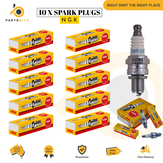 10 X Genuine NGK CMR5H Spark Plug For Stihl , Honda , Shindaiwa