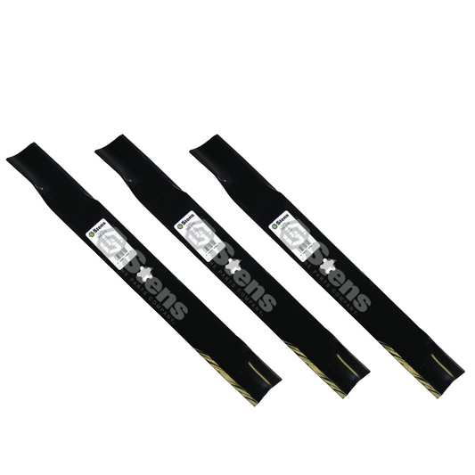 3 X Blades for Husqvarna Front Engine Models Ride on Mower fits 50" 532 13 73 80 - Parts bitz