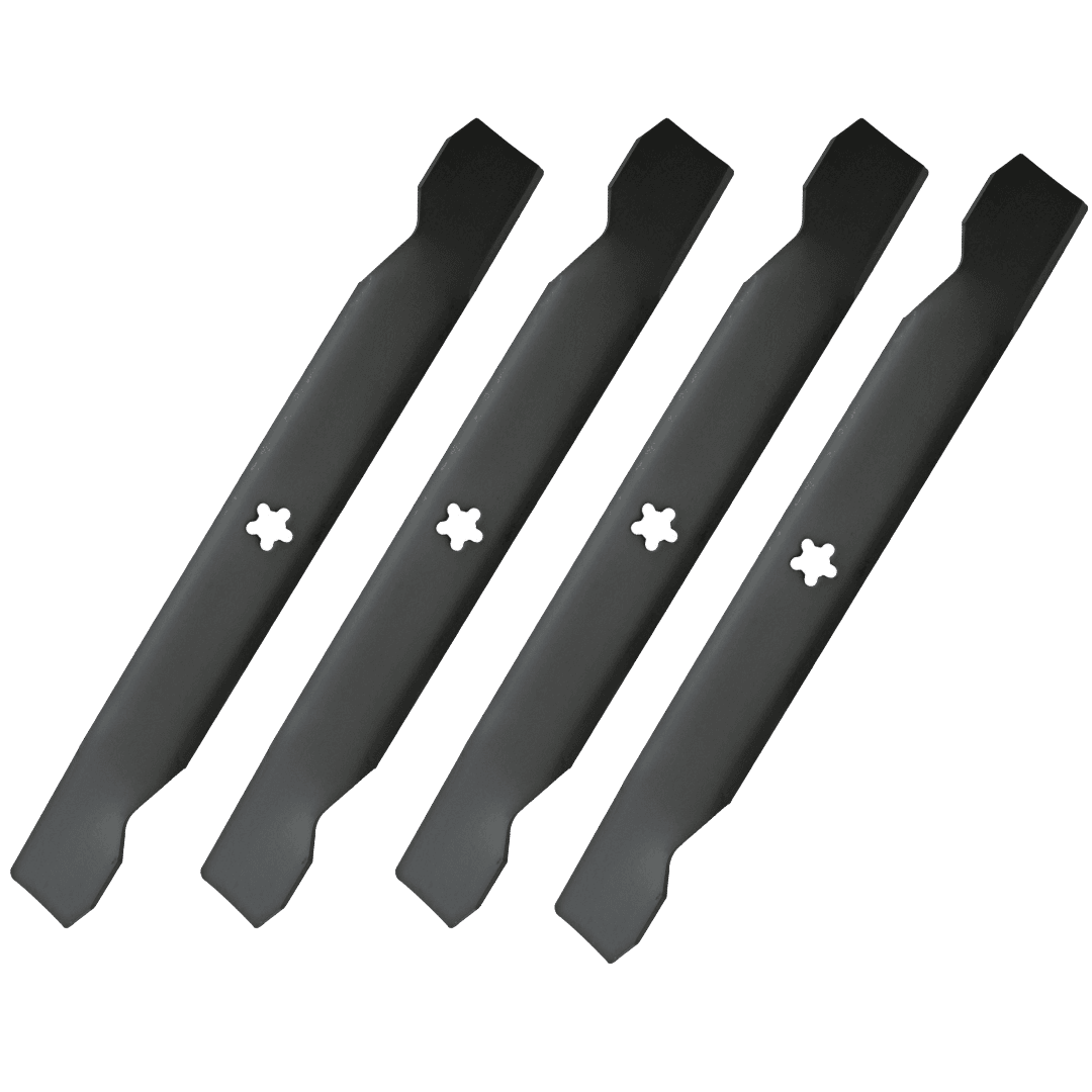 4 X 38 inch Blades for Husqvarna Mcculloch Flymo Ride on Mowers 532 12 78 42 - Parts bitz
