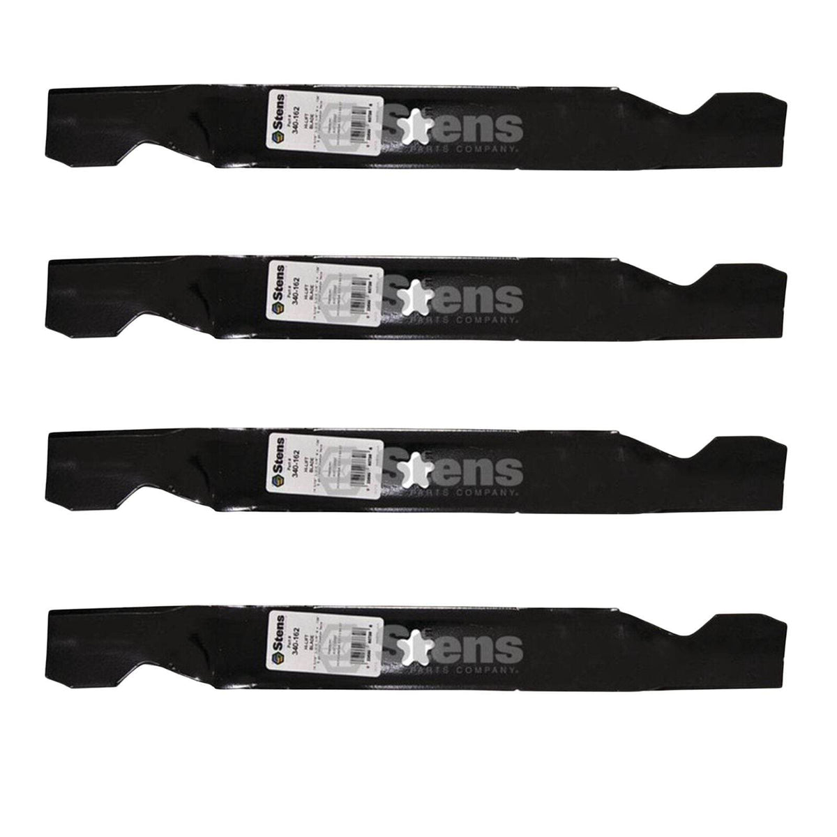 4 X 38 inch Blades for Husqvarna , Mcculloch , Flymo Ride on Mowers 532 12 78 42 - Parts bitz