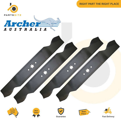 4 X 42" Blade Set for Selected Mtd Ride on Mower 742-04308 , 942-04308 - Parts bitz