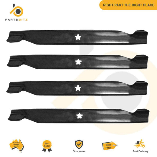 4 X Blades 42" for Husqvarna , Craftsman Mowers 532 13 84-98 , 532 13 88-71 - Parts bitz
