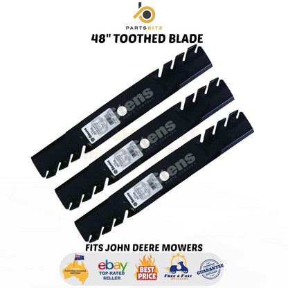 48" Toothed Blade Fits John Deere Mowers M127500 M127673 M145476 - Parts bitz