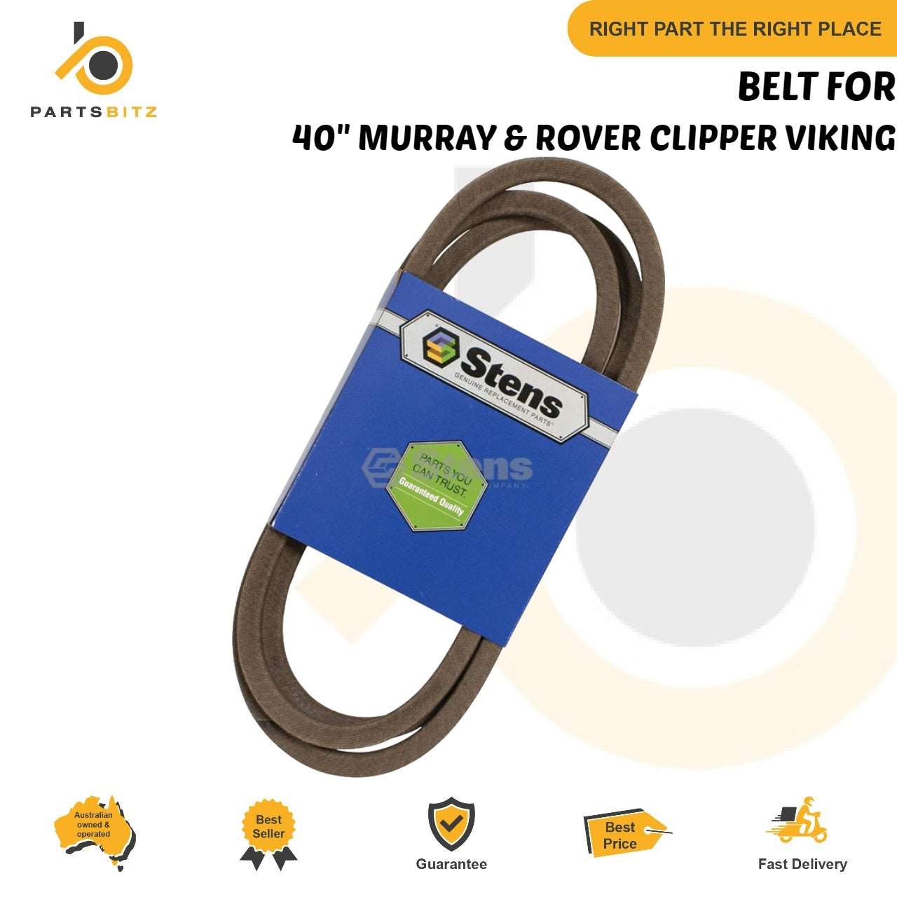 Belt for 40" Murray & Rover Clipper Viking Mowers 37x62 037x62  7004 872 1150