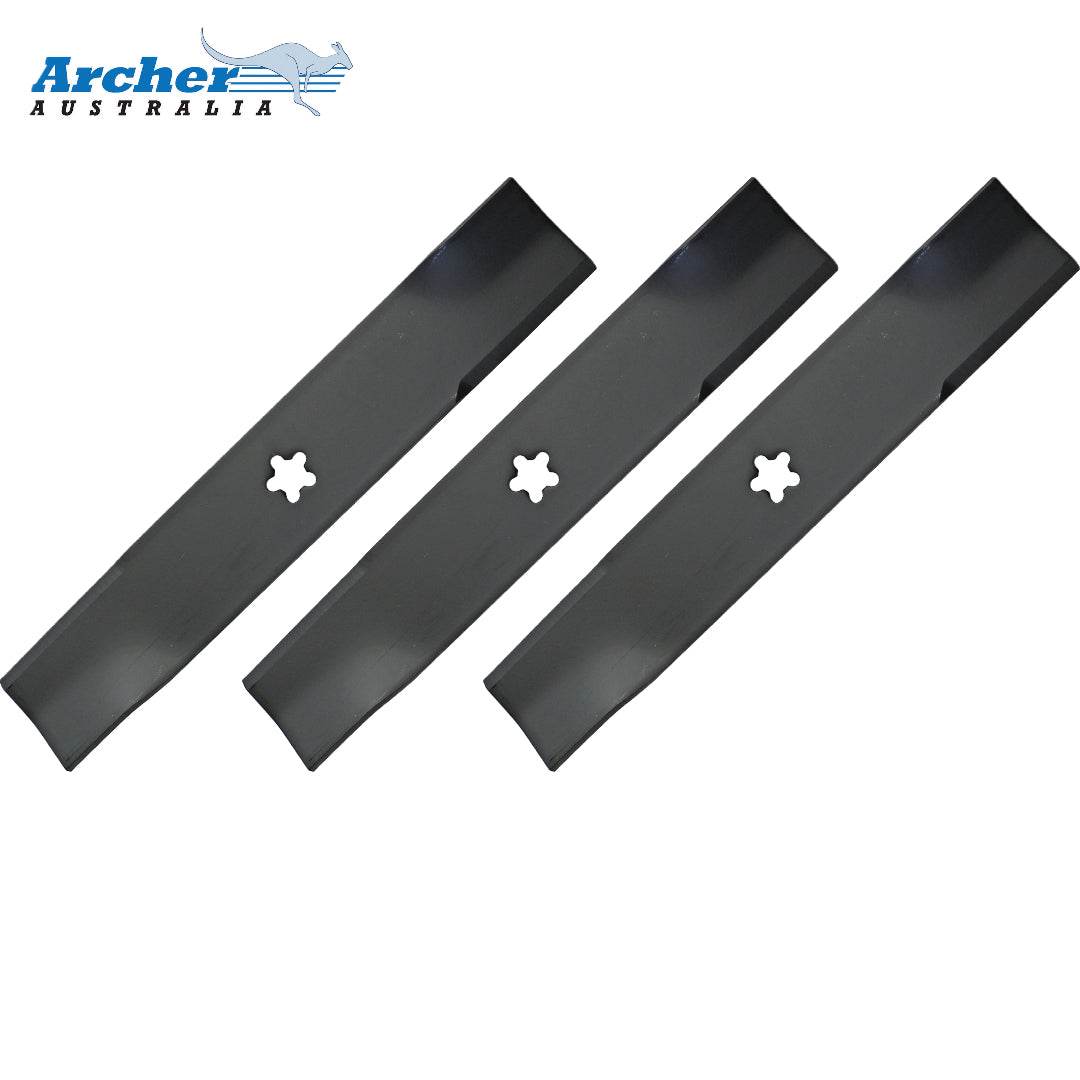 6X 42" Blades for Husqvarna Ride on Mower YTH2242TD , EZ4217 , EZ4220 , FEZ4216 - Parts bitz