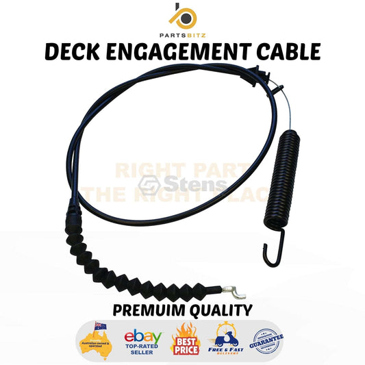 USA Made Ride on Mower Deck Engagement Cable Fit Mtd White & Troy Built Mowers