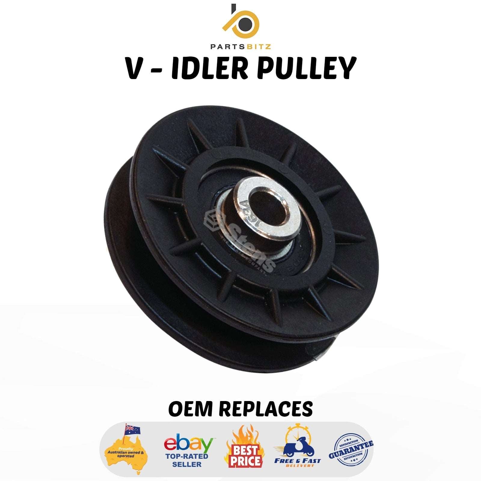 V Idler Pulley for John Deere Ride on Mowers AM115460