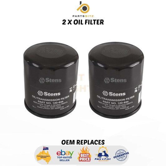 2 X Oil Filter for Kawasaki , Briggs & Stratton 499532, 692513 49065-7010