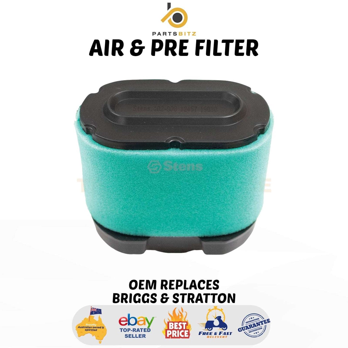 Air Filter for Briggs & Stratton 792105 276890 593240