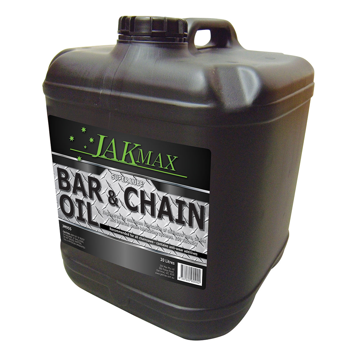 Genuine Jakmax Super Lube 20L Bar & Chain Oil heavy–ISO150