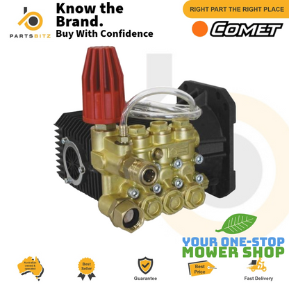 Complete Pressure Cleaner Comet Pump ZWD-K4042G With Unloader 4200psi 15.2 L/min