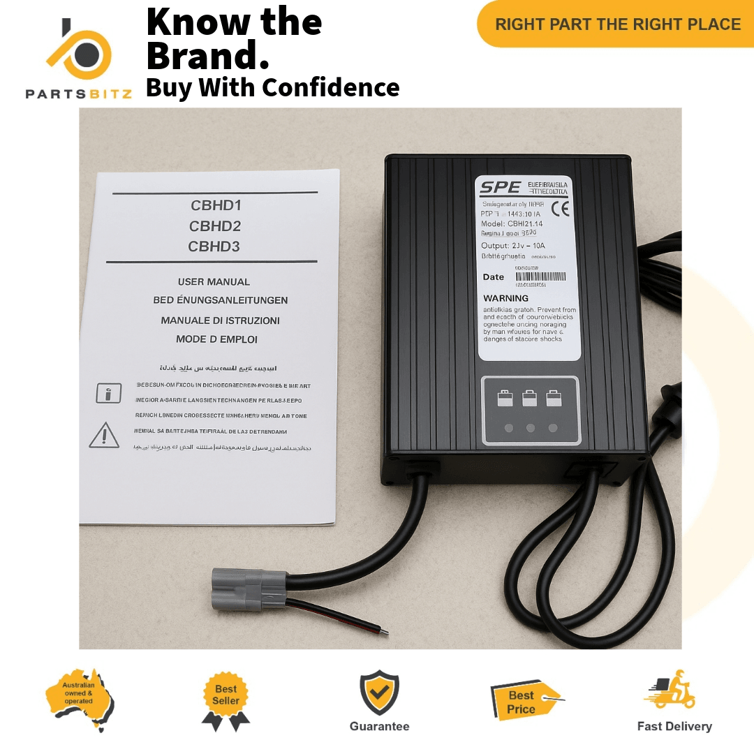 SPE Italy Battery Charger 24V 10Ah Comes th 50Ah Anderson Plug CBHD1 - charger - 440.00 - charger