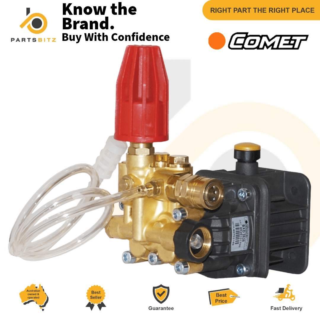 Pressure Washer Comet Pump Assembly Axial Hollow, 3/4″ Shaft BXD2528 - Pump - 380.50 - Pump