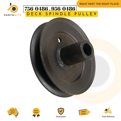 Ride on Mower Deck Spindle Pulley fits MTD  Mowers 756-0486 956-0486