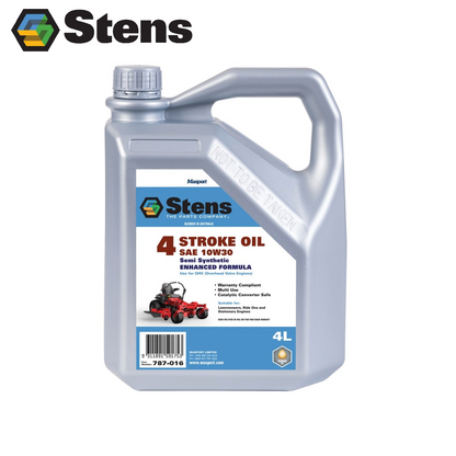 Genuine Stens Lawn Mower SAE 10w30 Oil Engine 4L 4 Stroke  Blended in Australia