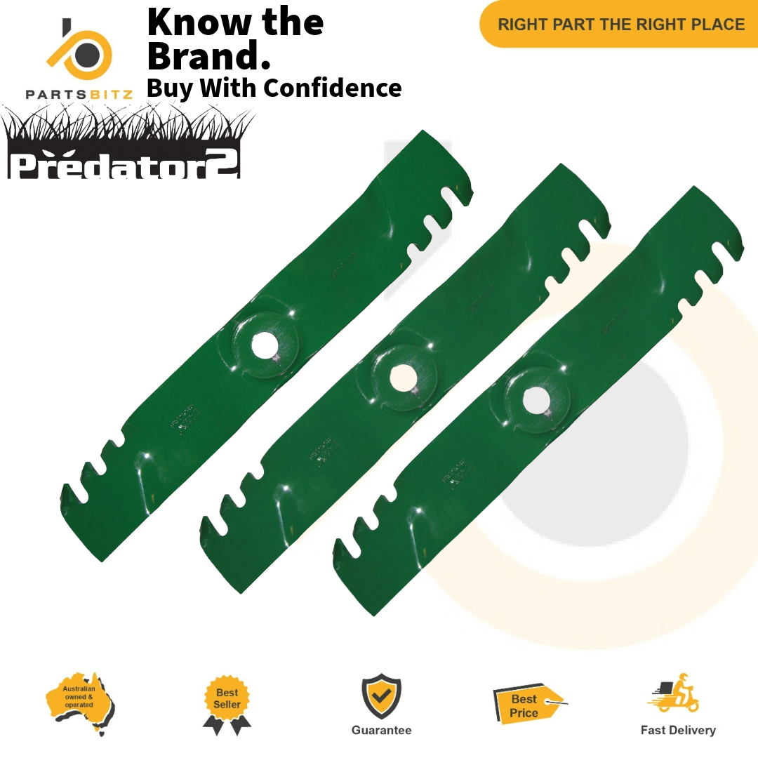 48" Predator Toothed Blade Fits John Deere Mowers M127500 M127673 M145476