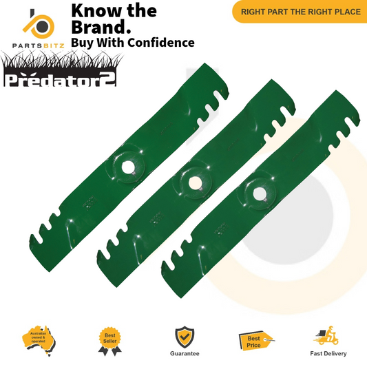 48" Predator Toothed Blade Fits John Deere Mowers M127500 M127673 M145476