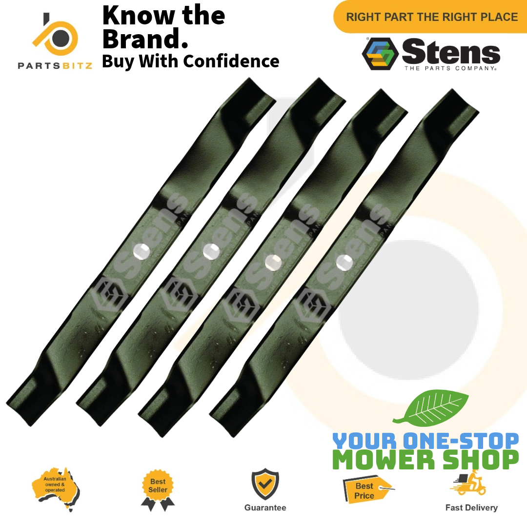 4 x Blades for 42" 3-in-1 Rover & Murray Ride On Mower 56252E701 095100E701MA