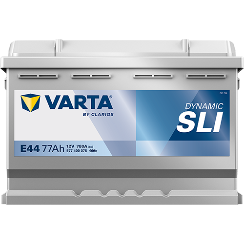 Varta E44 Silver DYNAMIC SLI Car Battery (DIN66H)