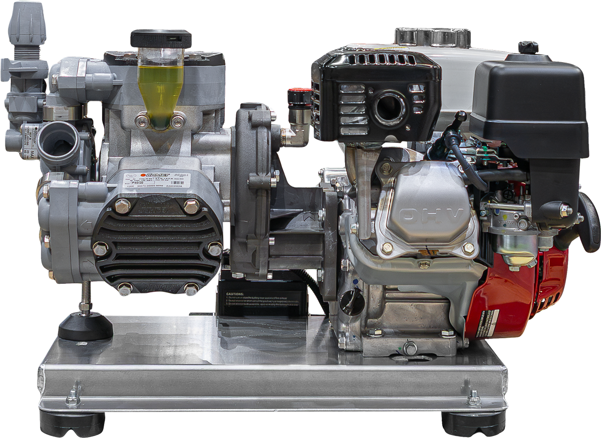 Soft Wash System P40 Pump Gear Box and Honda GX200E Engine Comet Complete Kit