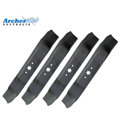 Archer 4 X 38" 3n1 Mulching Blades Suits Mtd Ride on Mower 942-0610 942-0610A - Parts bitz