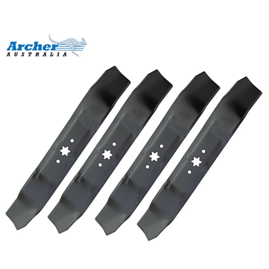 Archer 4 X 38" 3n1 Mulching Blades Suits Mtd Ride on Mower 942-0610 942-0610A - Parts bitz