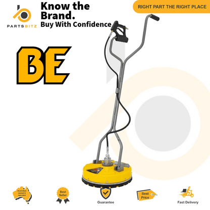 BE Professional Surface Cleaner –16″  4000PSI Poly Whirl-A-Way - Parts bitz
