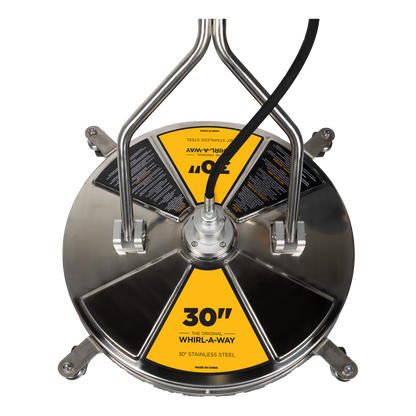 BE Professional Surface Cleaner 30″ 5000PSI Stainless Whirl-A-Way - Parts bitz