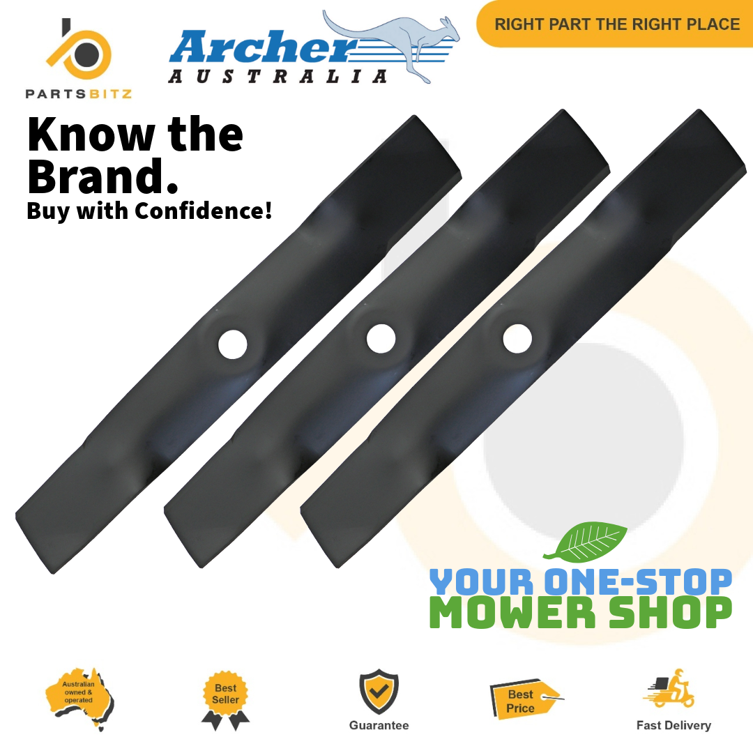 Blade Set Fits 48" John Deere Mower M145476 M127673 LX, GT and GX Series - Parts bitz