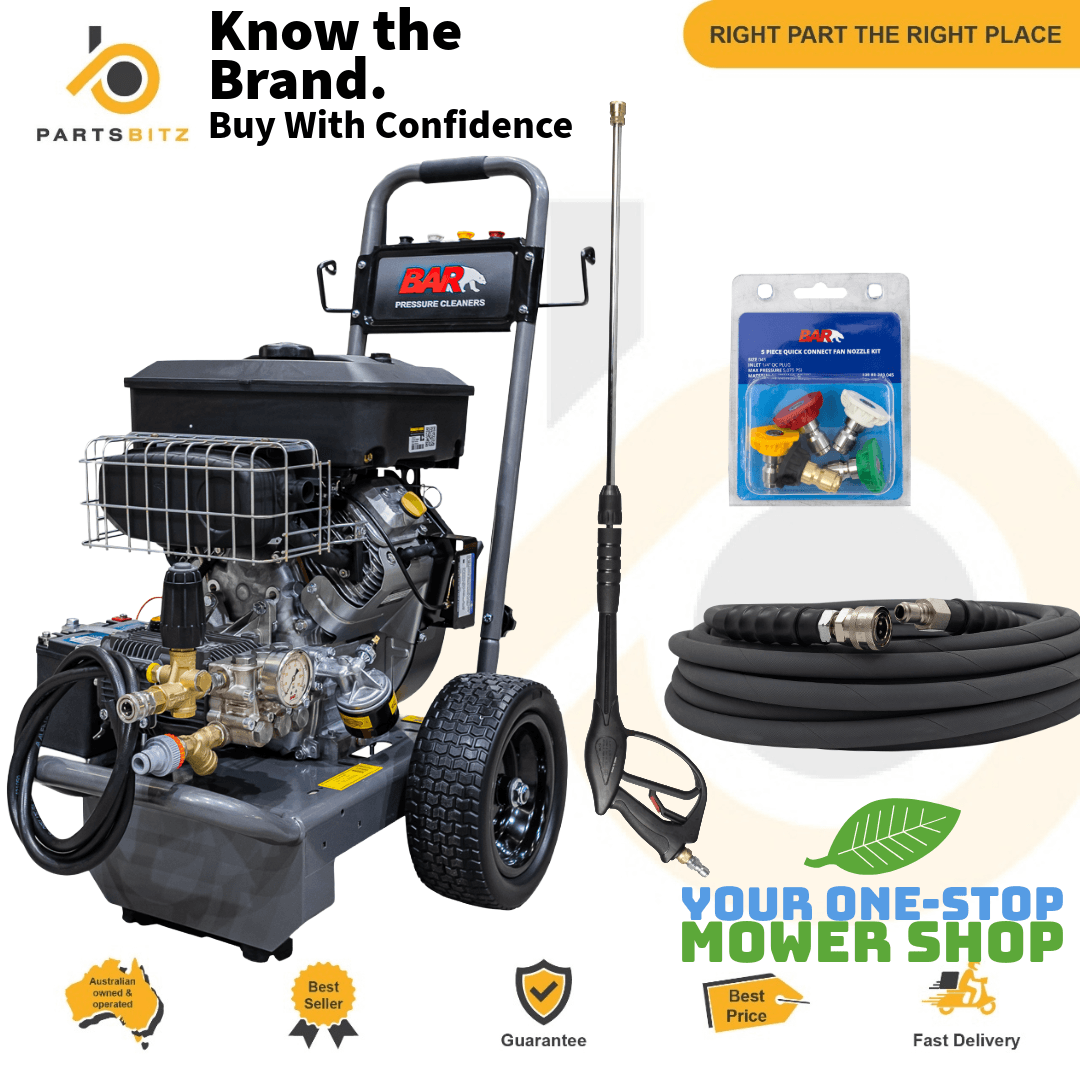 Cold Petrol Pressure Cleaner Briggs Australia Vanguard 4000PSI @ 21L/min - Parts bitz