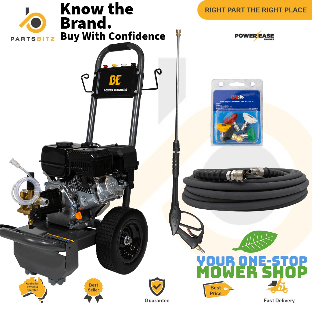 Cold Petrol Pressure Cleaner Powerease 3100PSI @ 8.7L/min - Parts bitz