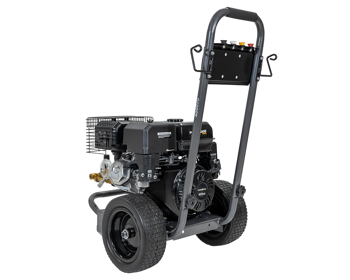 Cold Petrol Pressure Cleaner Powerease  4000PSI @ 15L/min with All Accessories - Parts bitz