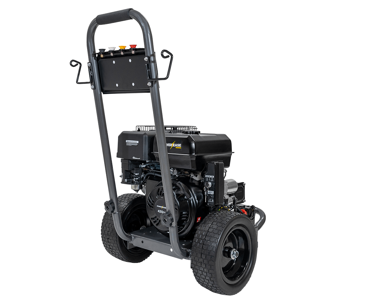 Cold Petrol Pressure Cleaner Powerease  4000PSI @ 15L/min with All Accessories - Parts bitz