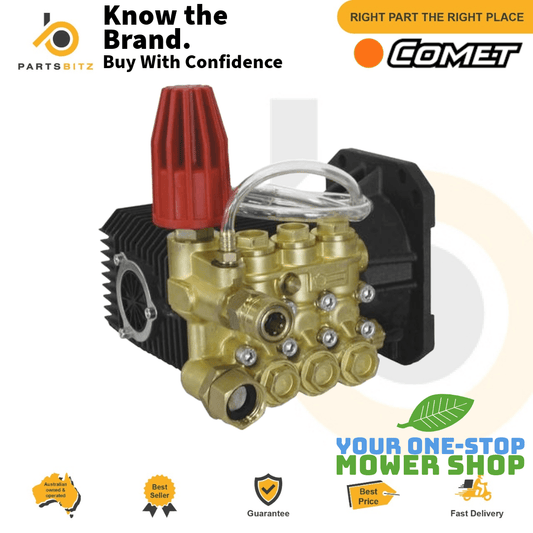 Complete Pressure Cleaner Comet Pump ZWD-K4042G With Unloader 4200psi 15.2 L/min - Parts bitz