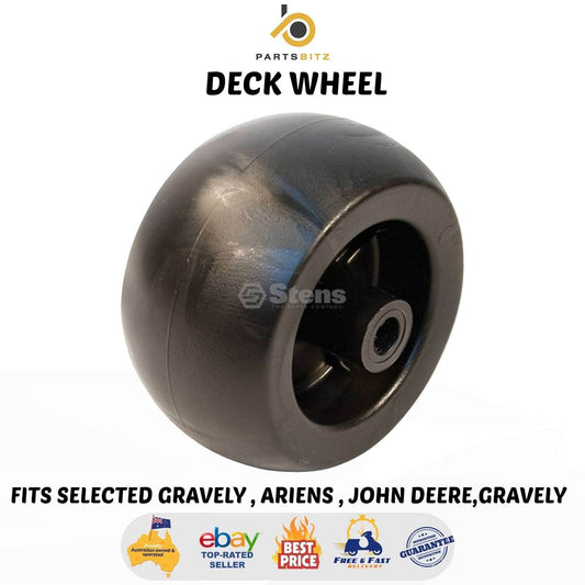 Deck Wheel Fits Selected Gravely , Ariens , John Deere Ride on Mowers TCU187 - Parts bitz