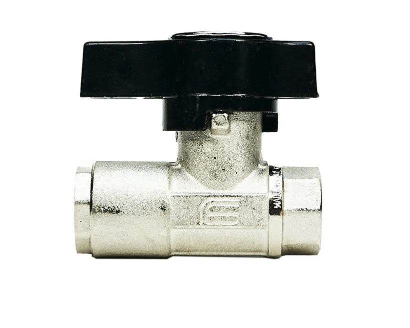 DN10 Brass Shut Off Ball Valve  1/2″  F/F – 3045 PSI Maximum MTM Hydro - Parts bitz