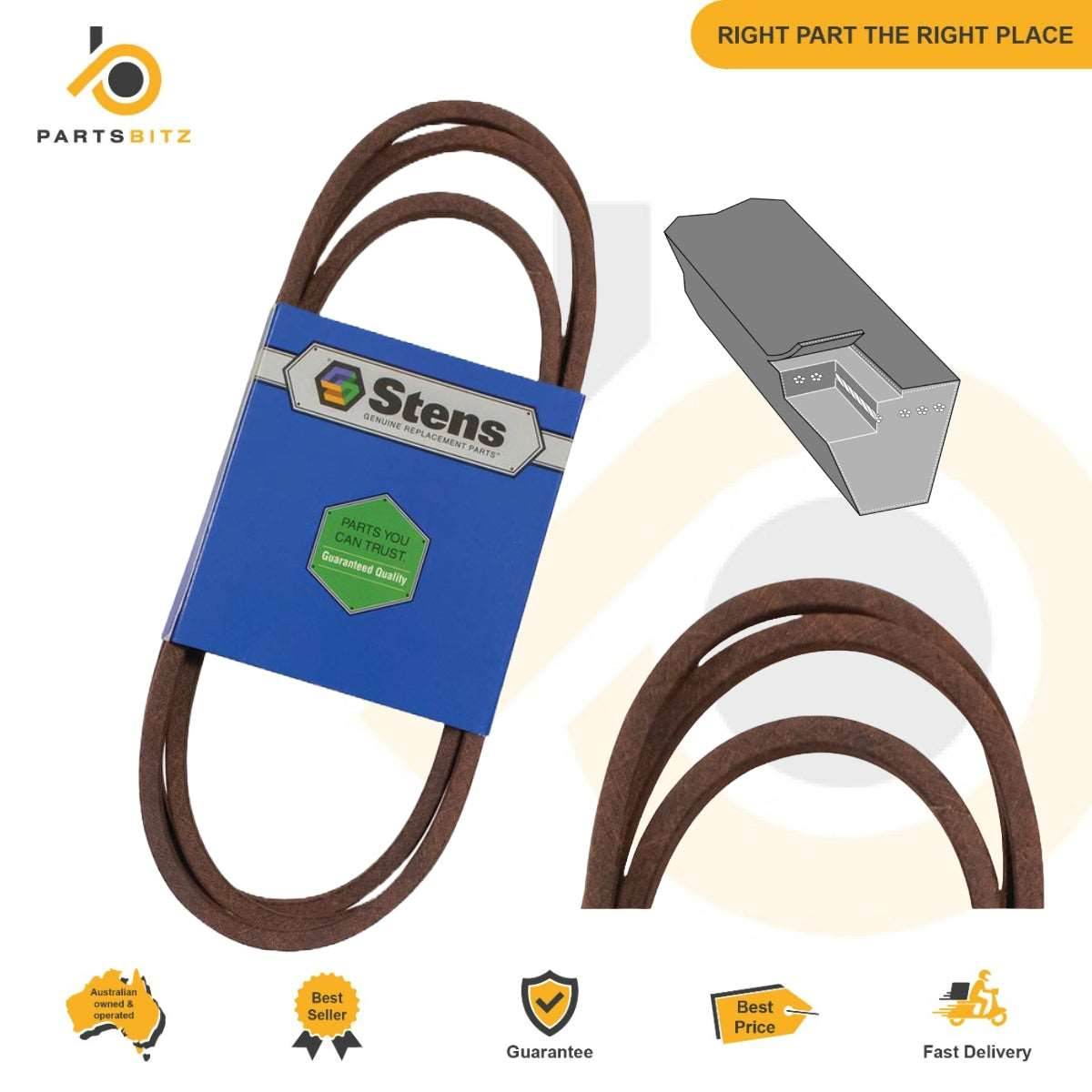 Drive Belt fits John Deere L100 LA100 LA105 GX20241 GX22036 - Parts bitz
