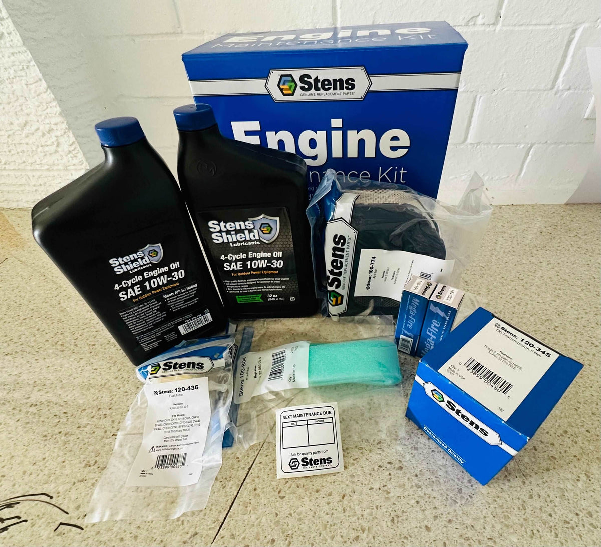 Engine Service Kit for Kohler Courage 20-27HP Twin Cylinder Motors 3288303S1 - Parts bitz