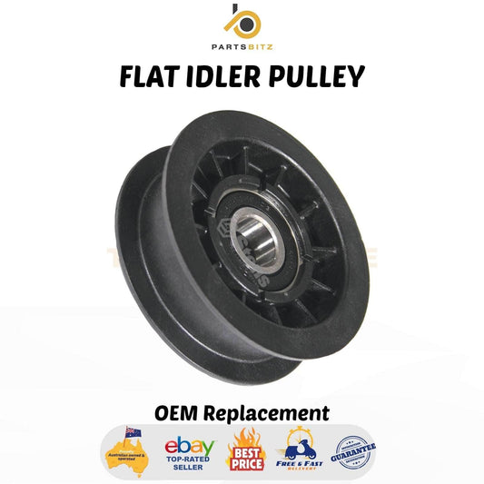 Flat Idler Pulley fits John Deere Ride on Mowers LA145 LA150 GX20287 - Parts bitz