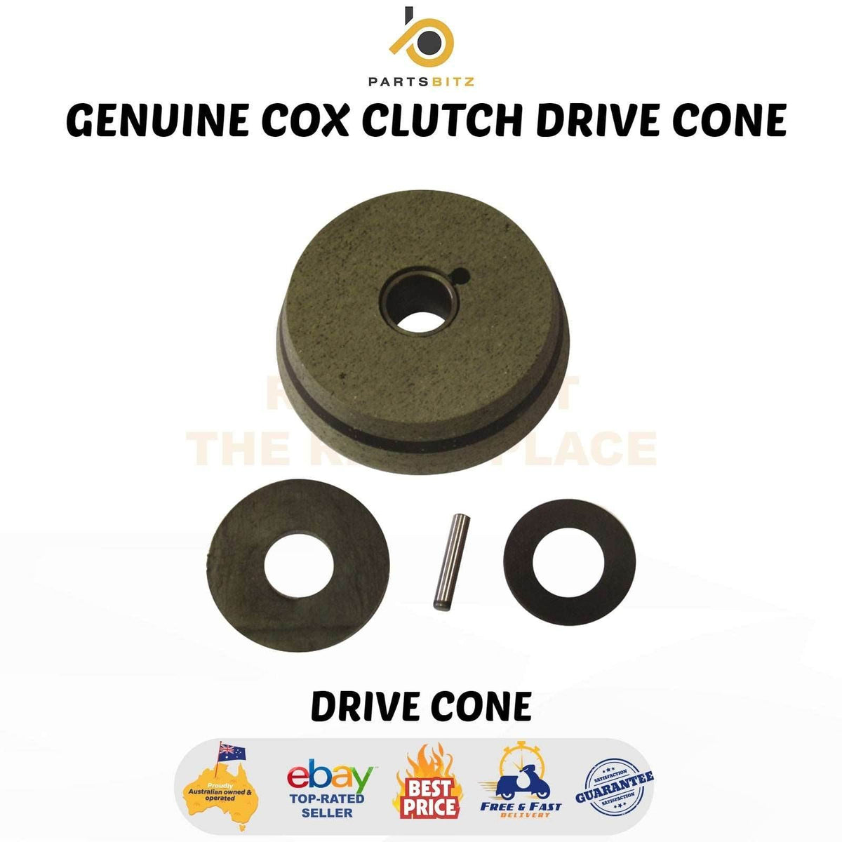 Genuine Cox Ride on Mower Drive Cone KIT187 , SKIT187 - Parts bitz
