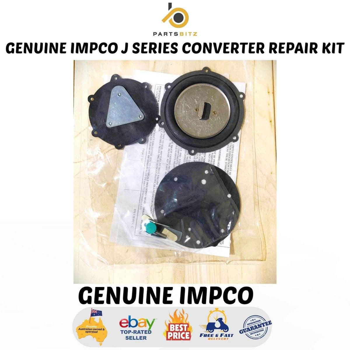 Genuine Impco J Series Converter Repair Kit Lpg Forklift Parts - Parts bitz