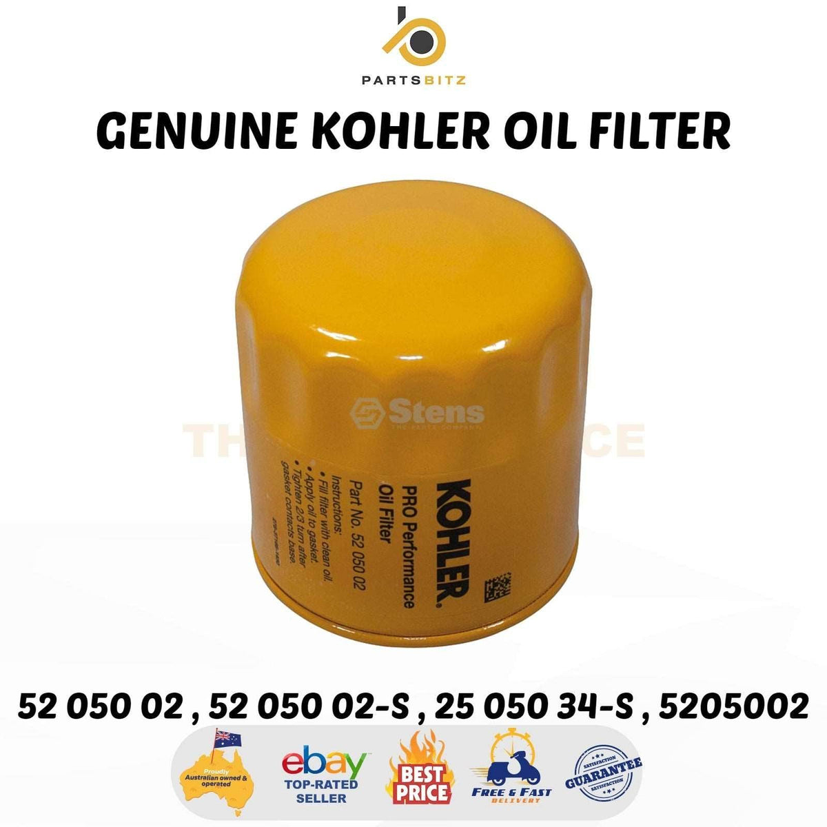 Genuine Kohler Oil Filter 52 050 02 , 52 050 02-s , 25 050 34-S , 5205002 - Parts bitz