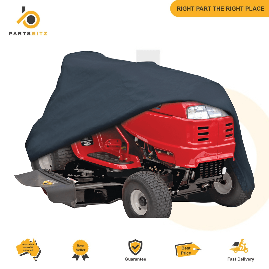 Heavy Duty Cover for Mowers Water Resistant & Durable Pu Coated Cover - Parts bitz