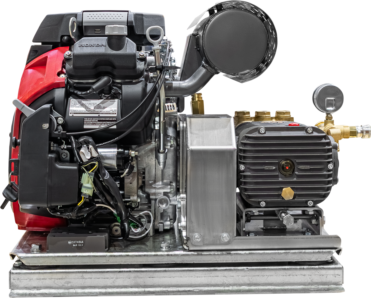 Honda Compact Tooth Belt Drive Petrol Pressure Cleaner with Comet Pump 5,000 PSI @ 21 L/min - Parts bitz