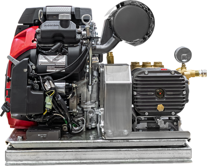 Honda Compact Tooth Belt Drive Petrol Pressure Cleaner with Comet Pump 5,000 PSI @ 21 L/min - Parts bitz
