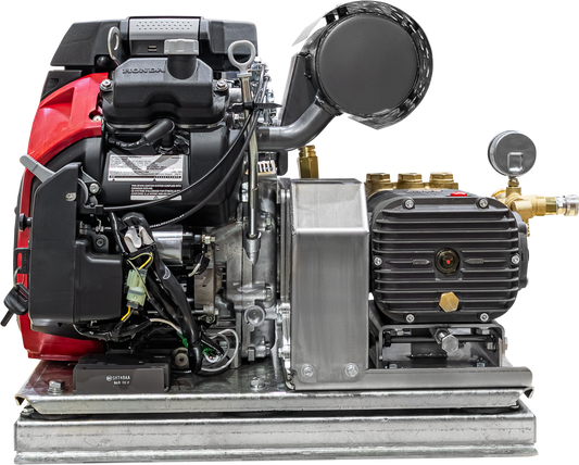 Honda Compact Tooth Belt Drive Petrol Pressure Cleaner with Comet Pump 5,000 PSI @ 21 L/min - Parts bitz