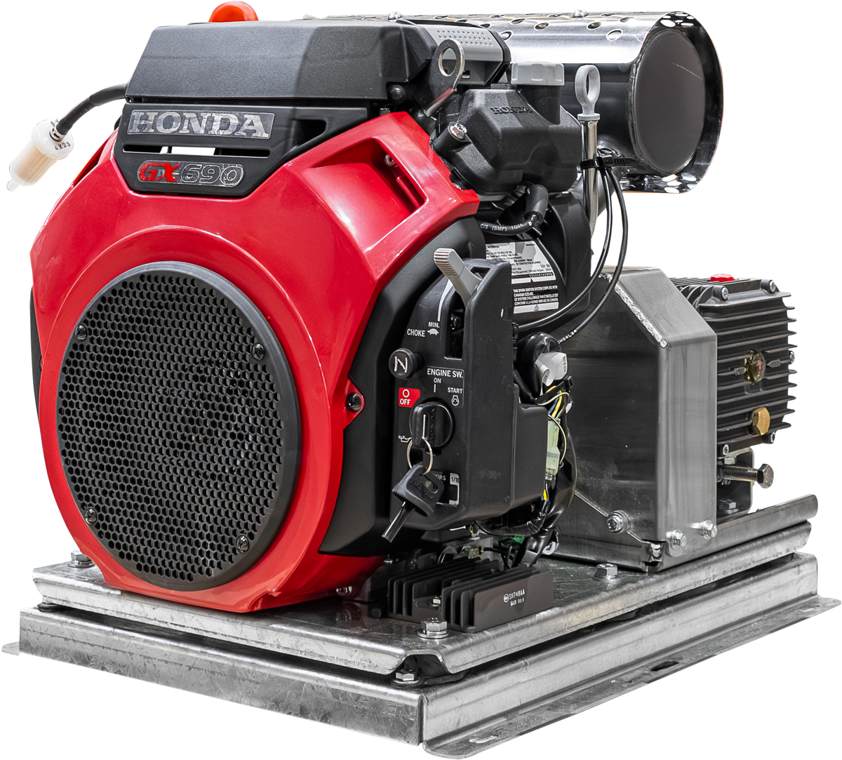 Honda Compact Tooth Belt Drive Petrol Pressure Cleaner with Comet Pump 5,000 PSI @ 21 L/min - Parts bitz